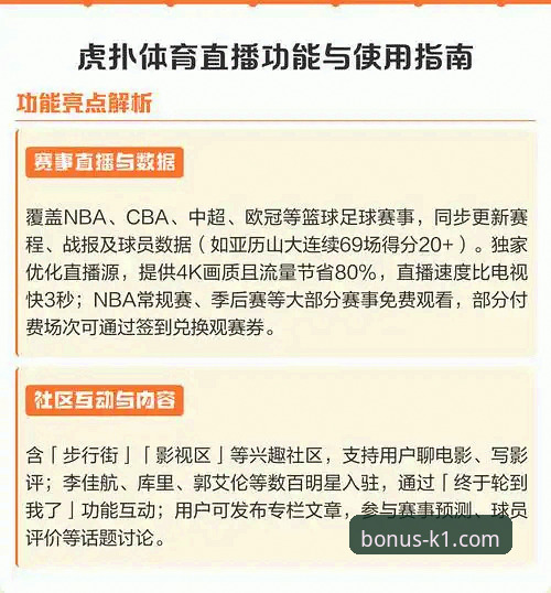 K1体育平台直播观看实用指南：从下载到高清流畅体验的必备知识